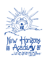 1988-1989 New Horizons Academy Yearbook